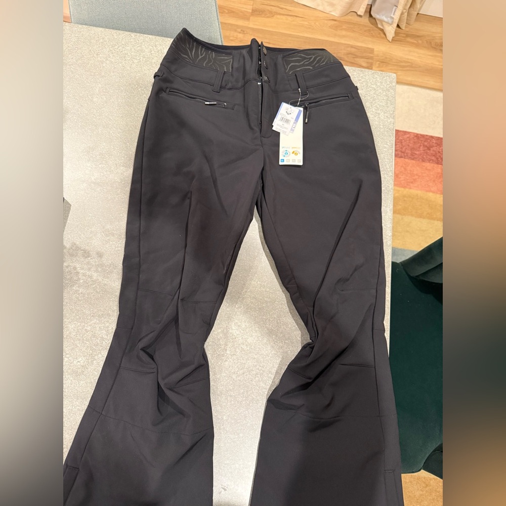 Black Roxy Rising High Snow Pants, Size XL